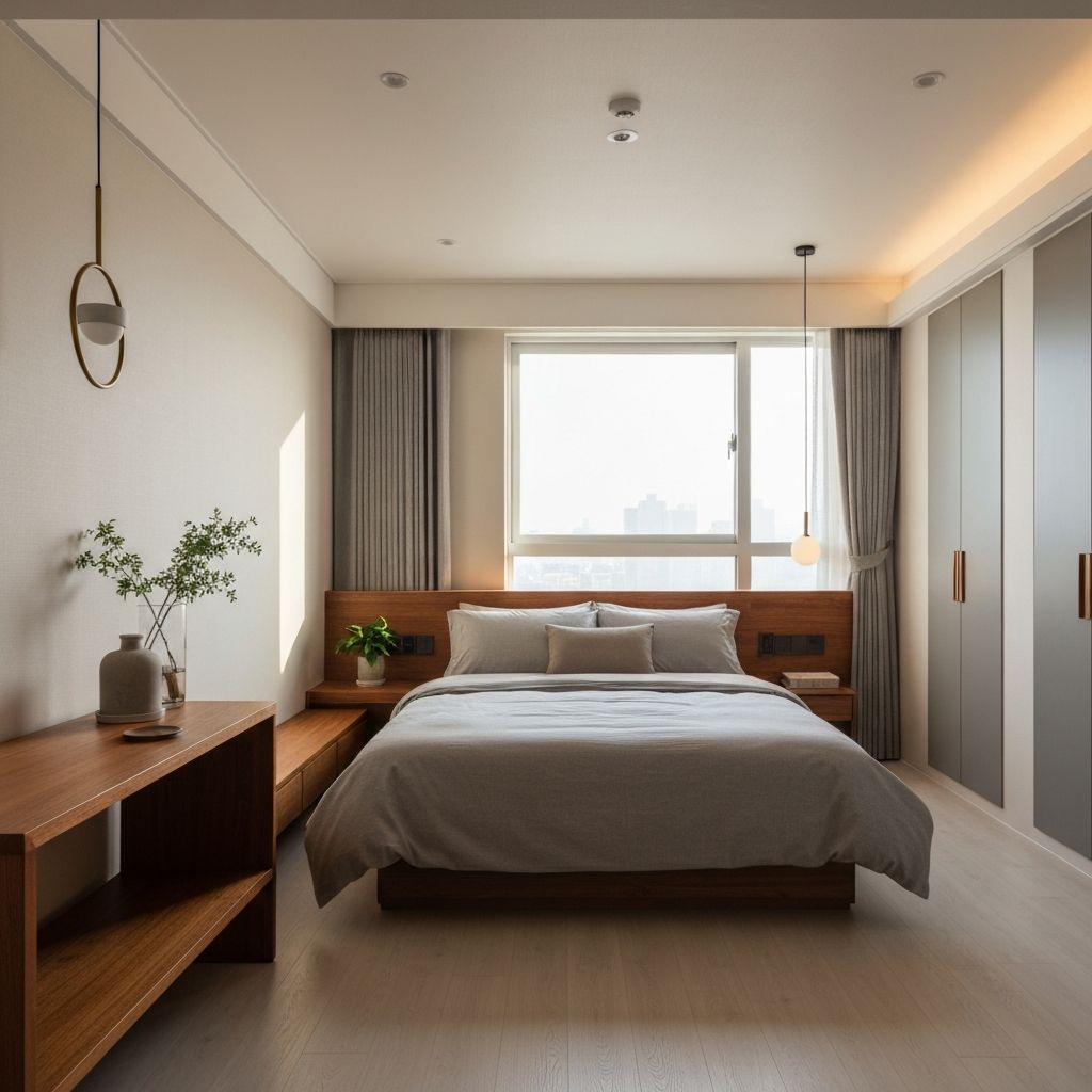 모던 침실 리모델링